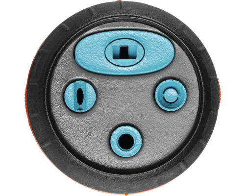 Sprchová hlavice se čtyřmi různými režimy stříkání