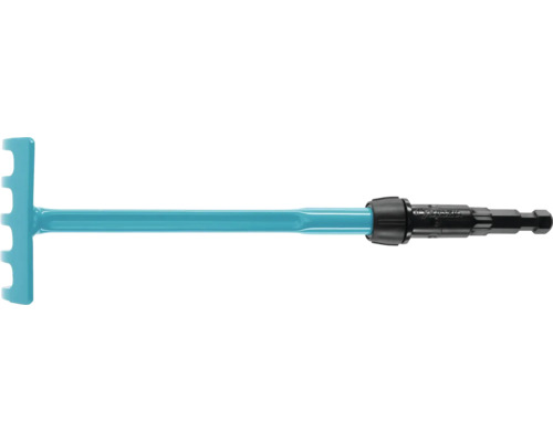 Zahradní hrábě s konektorem pro zahradní hadici