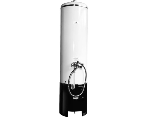 Lázeňská kamna beztlaká 7,5 kW se směšovací baterií horní kamna 100 l bílá spodní kamna černá Lázeňská kamna beztlaká 7,5 kW se směšovací baterií horní kamna 100 l bílá spodní kamna černá