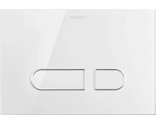 Ovládací tlačítko Duravit- DuraSystem A1 pro WC sklo-bílá WD5002012000