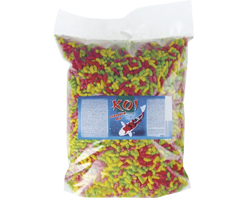 Krmivo pro jezírkové ryby tyčinky KOI standard mix 550 g Balení krmiva pro ryby Koi Standard Mix