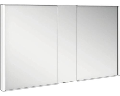 Zrcadlová skříňka s osvětlením KEUCO Royal Match 120 x 15 x 70 cm stříbrná Zrcadlová skříňka se třemi dvířky