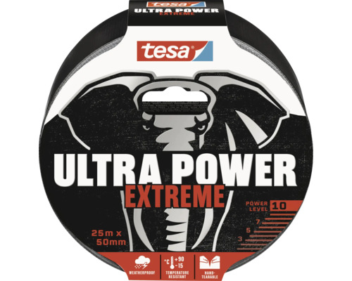 Lepicí páska tesa® Ultra Power Extreme 25m:50 mm Lepicí páska Tesa Ultra Power Extreme, 25 metrů x 50 milimetrů