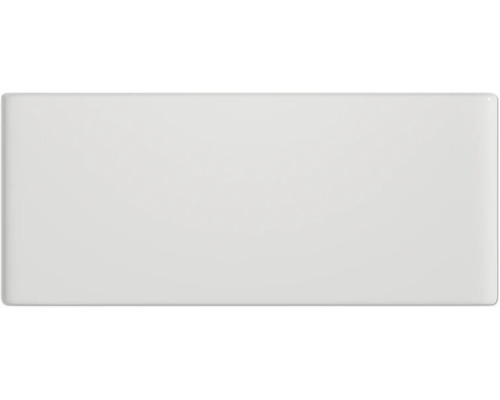 Bílá keramická dlaždice, obdélníková