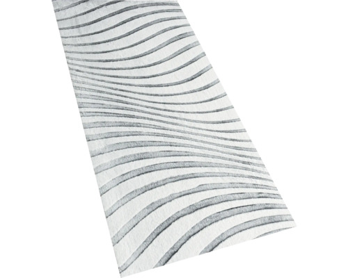 Koberec se vzorem vlnitých pruhů