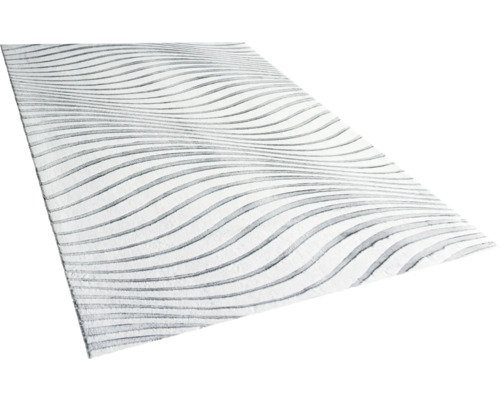 Koberec s vlnitým proužkovaným vzorem