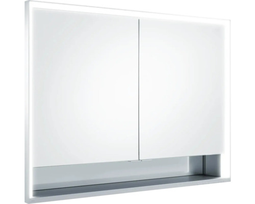 Zrcadlová skříňka KEUCO Royal Lumos 105 x 16,5 x 73,5 cm stříbrná