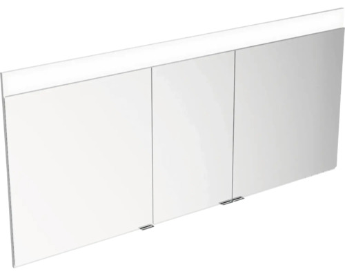 Zrcadlová skříňka KEUCO Edition 400 141 x 15,4 x 65 cm stříbrná