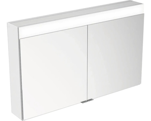 Zrcadlová skříňka s osvětlením KEUCO Edition 400 106 x 16,7 x 65 cm stříbrná Zrcadlová skříňka s osvětlením a dvěma dvířky