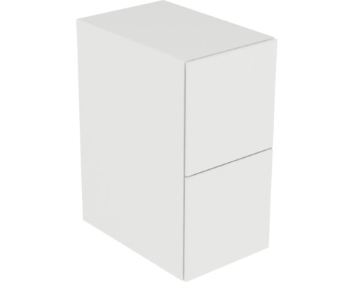 Boční panel KEUCO Edition 11 lesknoucí bílá 35 x 70 x 53,5 cm 31321300100 Skříňka pod umyvadlo se dvěma zásuvkami