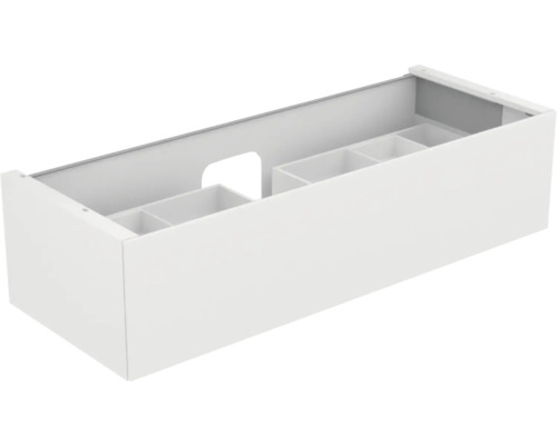 Koupelnová skříňka pod umyvadlo KEUCO Edition 11 lesknoucí bílá 140 x 35 x 53,5 cm 31361300000