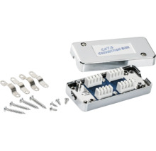 Připojovací krabice CAT 6 se šrouby a držáky