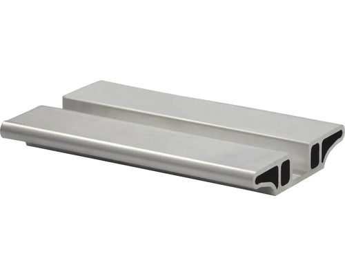 Podkladní lišta pro terasová prkna WPC 12 x 63 x 2500 mm hliník Podkladní lišta pro terasová prkna WPC 12 x 63 x 2500 mm hliník
