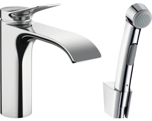 Umyvadlová baterie s bidetovou sprškou hansgrohe Vivenis chrom HG 75210000 Umyvadlová baterie a bidetová sprcha