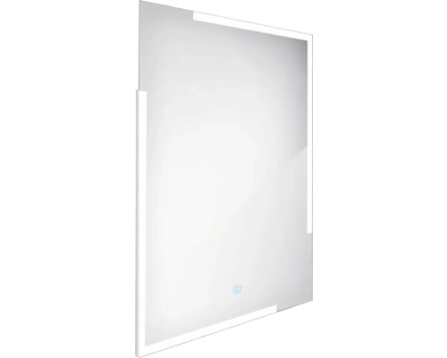 LED zrcadlo do koupelny s osvětlením Nimco 60 x 80 cm s dotykovým senzorem IP44 ZP 14002V