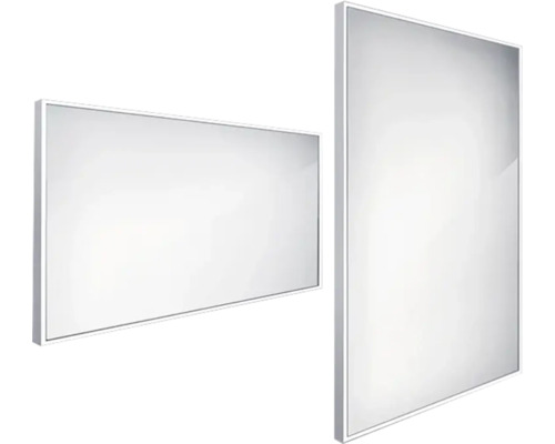LED zrcadlo do koupelny s osvětlením Nimco 140 x 70 cm IP44 ZP 13008