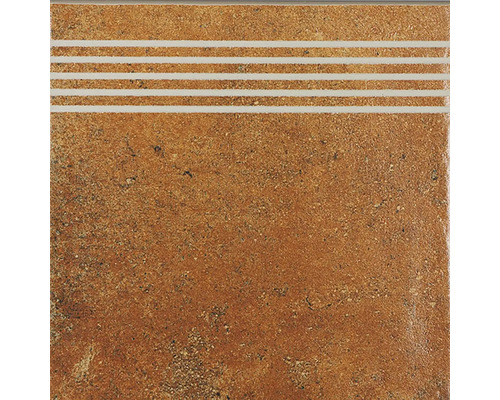 Schodovka imitace kamene Rustic brick 29,8 x 29,8 cm Podlahová dlaždice se třemi pruhy