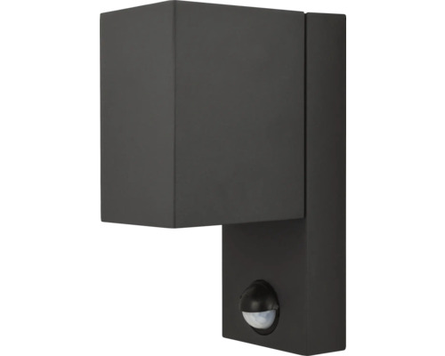 Krychlové venkovní nástěnné svítidlo s detektorem pohybu