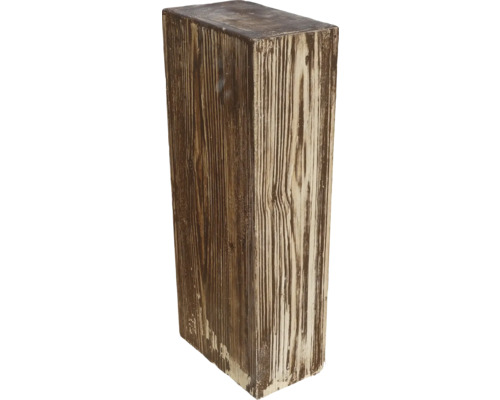 Palisáda Bark 2/600 25x15x60 cm béžovohnědá Dřevěný blok jako dekorativní prvek