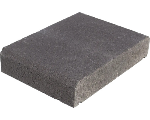 Plotová stříška ZDS 200 průběžná černá 20x28 cm Jeden betonový blok