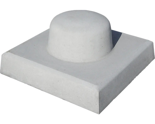 Sloupek betonový Presbeton Omega hladký přírodní Jeden betonový patkový sloupek pro sloupky plotu
