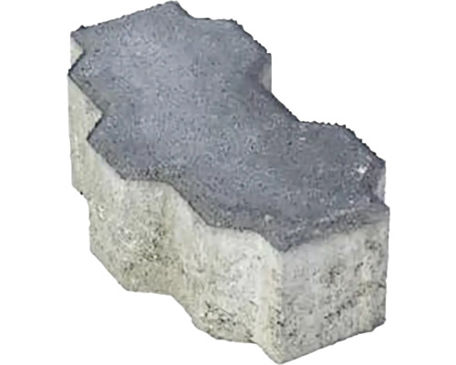 Zámková dlažba EKO HYDROBAR 24 x 13,5 x 8 cm Jeden betonový dlažební kámen se speciálním tvarem pro zahradní cesty a terasy