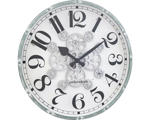 Nástěnné hodiny Nextime Henry 50 cm bílé