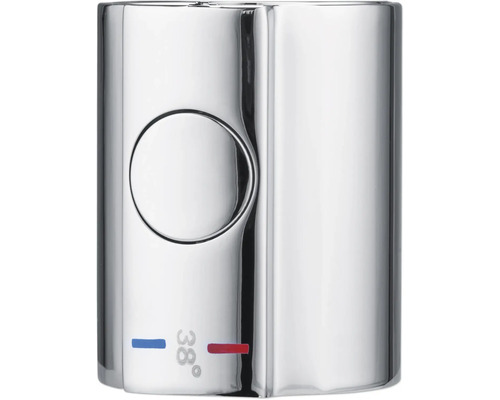 Termostatický knoflík s ukazatelem teploty a regulátorem