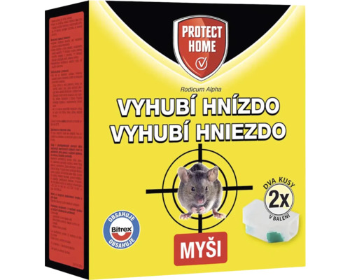 Návnada na myši Rodicum Alpha v deratizační staničce 2x5g Návnada na myši Rodicum Alpha v deratizační staničce 2x5g