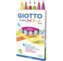 Sada fixů GIOTTO Turbo Soft Brush, 6 kusů