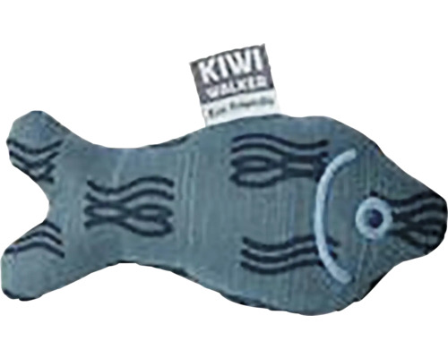 Hračka pro psy Kiwi Walker 4elements plyšová ryba Water 23 x 9,5 cm modrá