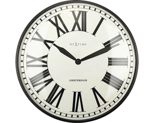 Nástěnné hodiny NeXtime Ø40 cm "New Amsterdam" Nástěnné hodiny NeXtime Ø40 cm "New Amsterdam"