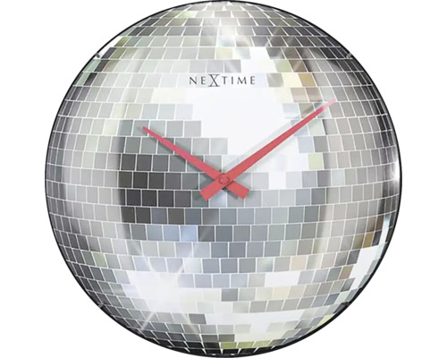Nástěnné hodiny NeXtime Ø35 cm "Disco Ball"