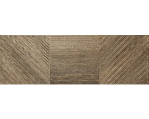 Dekorativní dřevěný panel s diagonálním a horizontálním vzorem