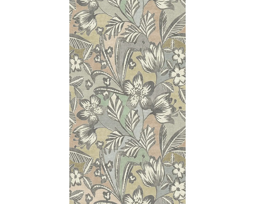 Koberec s květinovým vzorem