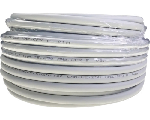 Datový kabel XLAN CAT.6 50m šedý Datový kabel XLAN CAT.6 50m šedý