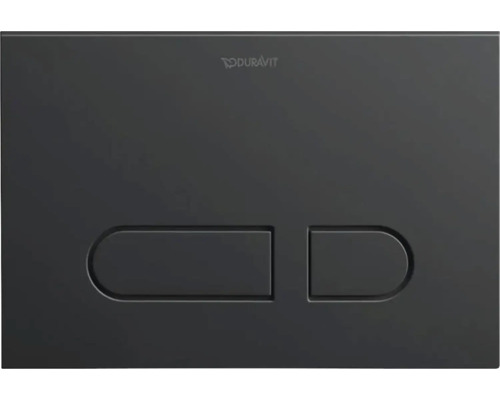 Ovládací tlačítko Duravit- DuraSystem pro WC matná černá WD5001031000