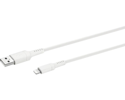 Datový nabíjecí kabel MFI 8PIN VIN 1m bílá Datový nabíjecí kabel MFI 8PIN VIN 1m bílá