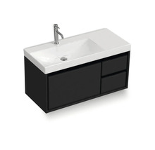 Umyvadlo s umyvadlem, baterií a spodní skříňkou se zásuvkami