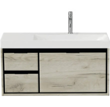 Skříňka pod umyvadlo s umyvadlem a baterií