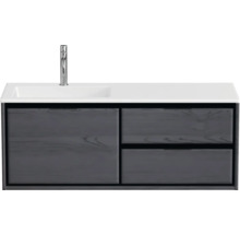 Skříňka pod umyvadlo se dvěma zásuvkami a umyvadlem