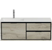 Skříňka pod umyvadlo se dvěma zásuvkami a umyvadlem