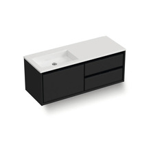 Skříňka pod umyvadlo s umyvadlem a zásuvkami