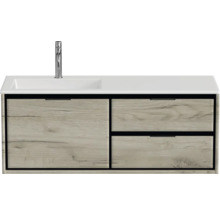 Skříňka pod umyvadlo se dvěma zásuvkami a umyvadlem