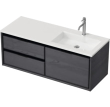 Skříňka pod umyvadlo s umyvadlem a dvěma zásuvkami