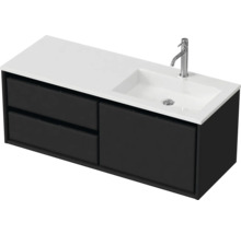 Skříňka pod umyvadlo s umyvadlem a dvěma zásuvkami