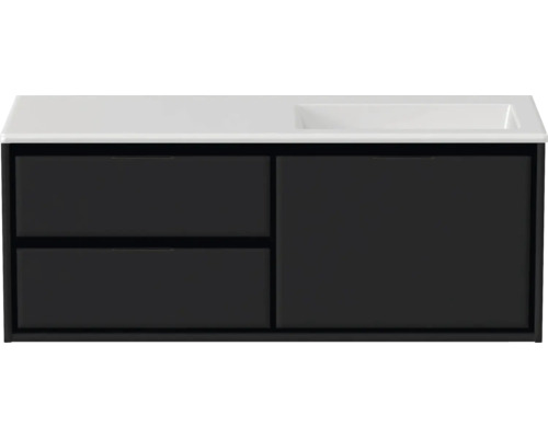 Skříňka pod umyvadlo se dvěma zásuvkami a jedněmi dvířky