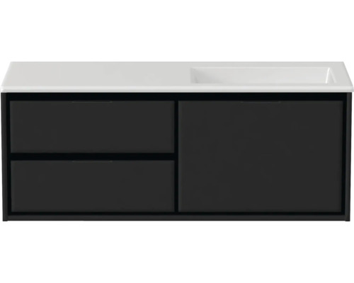 Skříňka pod umyvadlo se dvěma zásuvkami a jedněmi dvířky