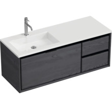 Skříňka pod umyvadlo s umyvadlem a vodovodní baterií