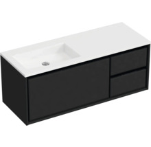 Skříňka pod umyvadlo se zásuvkami a zapuštěným umyvadlem